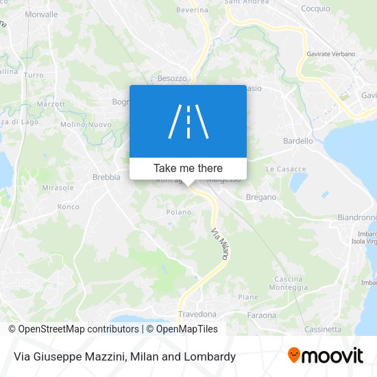 Via Giuseppe Mazzini map