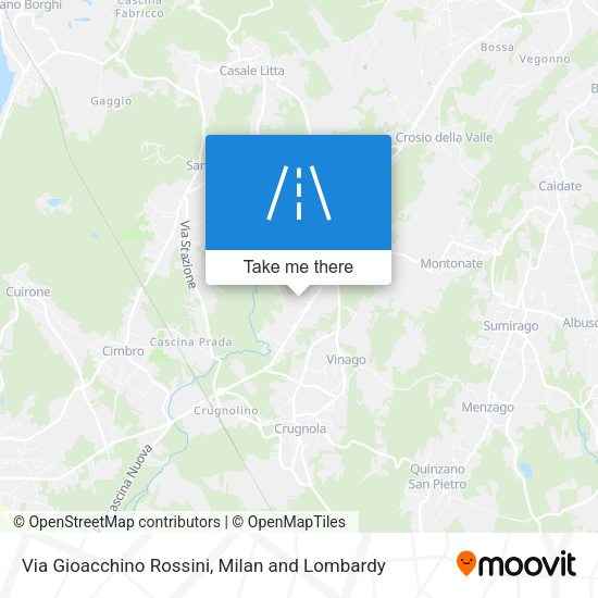 Via Gioacchino Rossini map