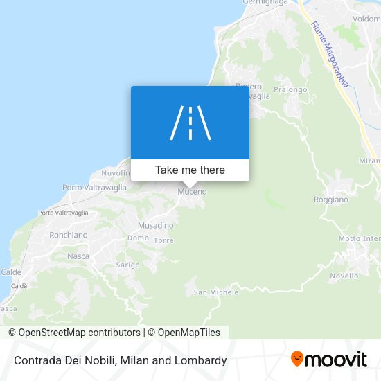 Contrada Dei Nobili map