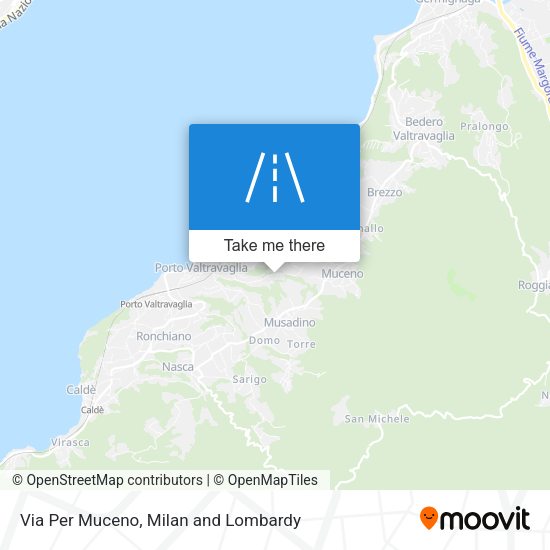 Via Per Muceno map