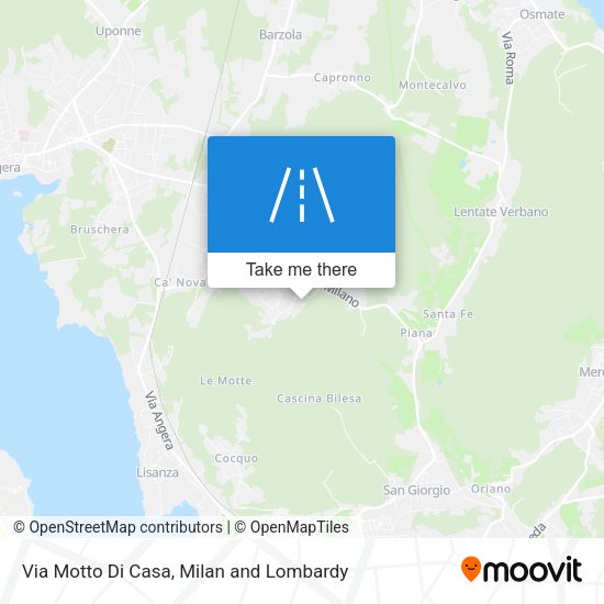 Via Motto Di Casa map