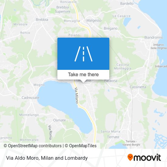 Via Aldo Moro map