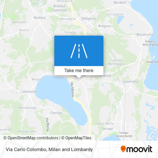 Via Carlo Colombo map