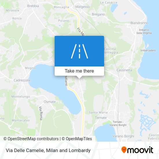 Via Delle Camelie map