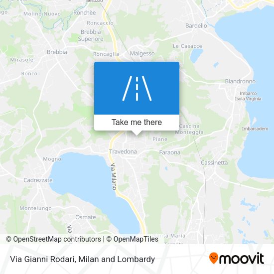 Via Gianni Rodari map