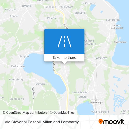 Via Giovanni Pascoli map