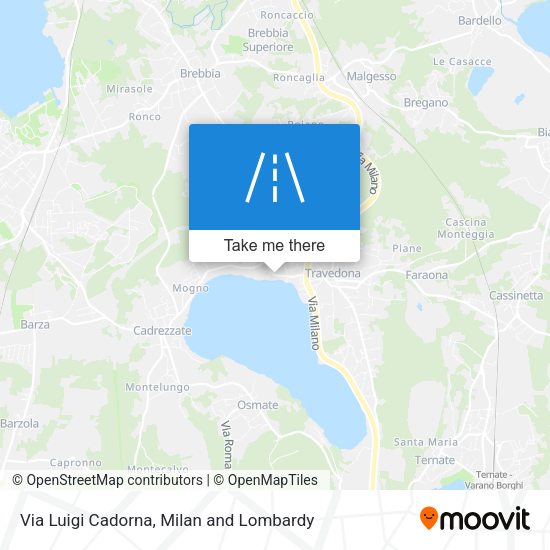Via Luigi Cadorna map