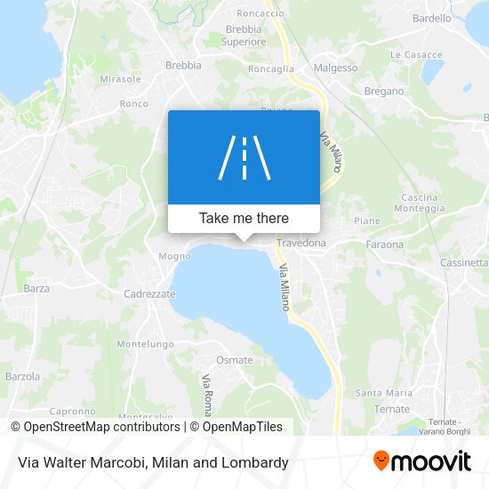 Via Walter Marcobi map