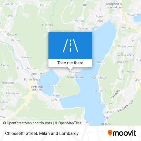 Chiossetti Street map