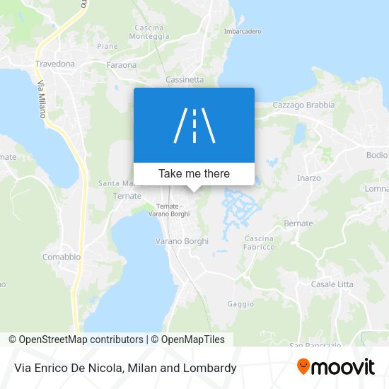 Via Enrico De Nicola map