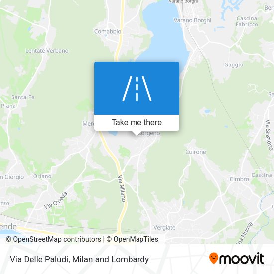 Via Delle Paludi map