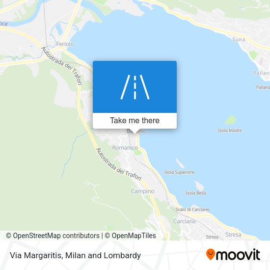 Via Margaritis map