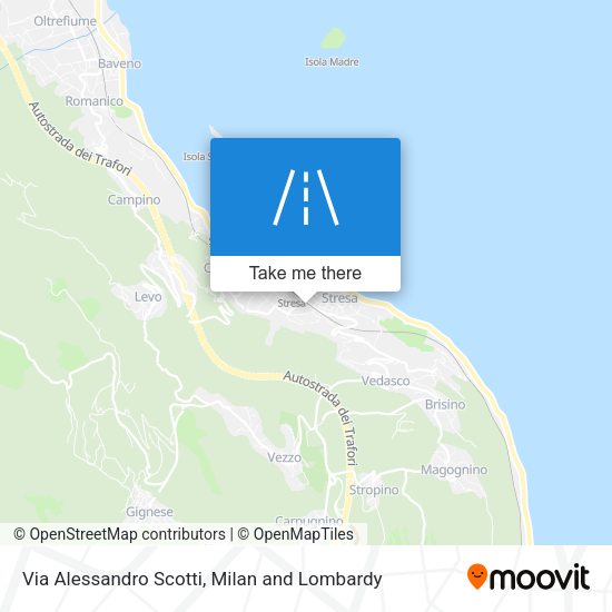 Via Alessandro Scotti map