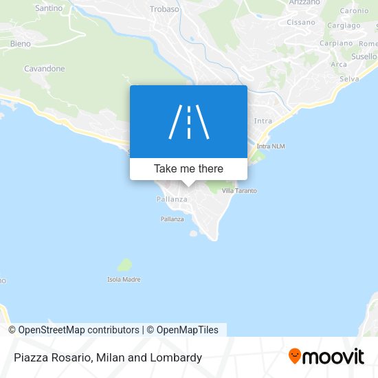 Piazza Rosario map