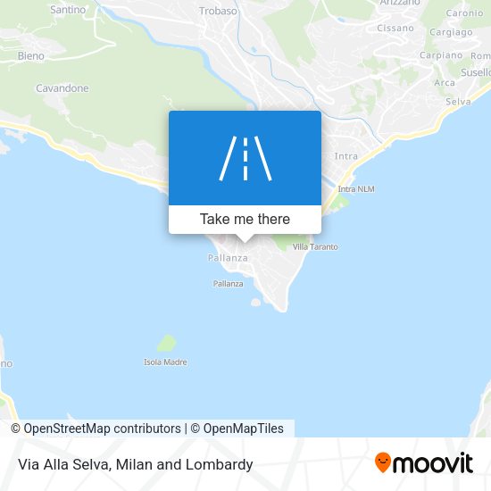 Via Alla Selva map