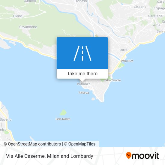 Via Alle Caserme map