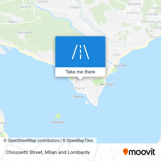 Chiossetti Street map