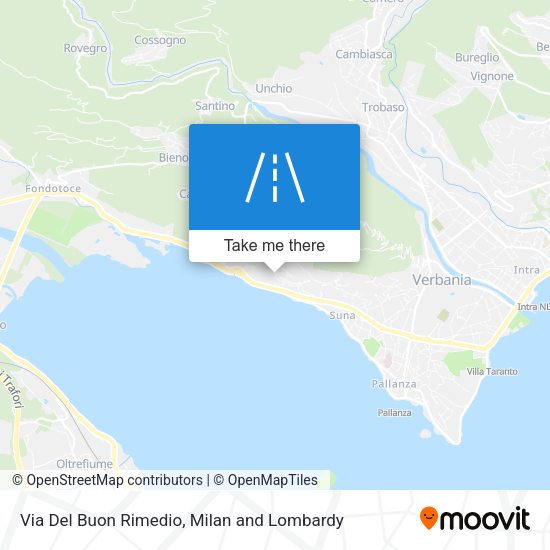 Via Del Buon Rimedio map