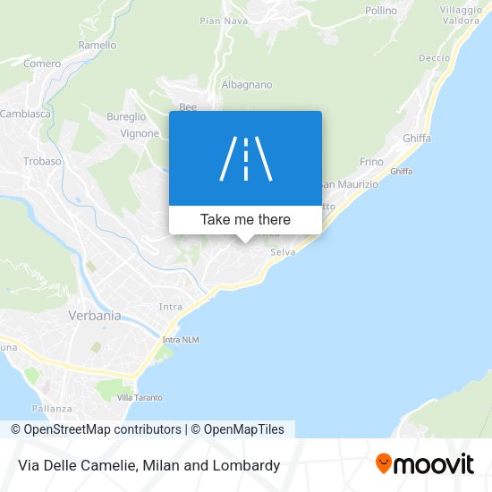 Via Delle Camelie map
