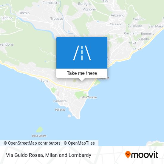 Via Guido Rossa map