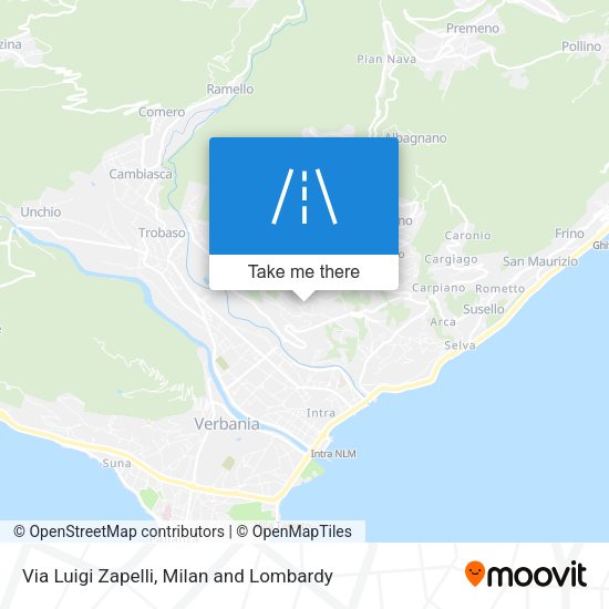 Via Luigi Zapelli map