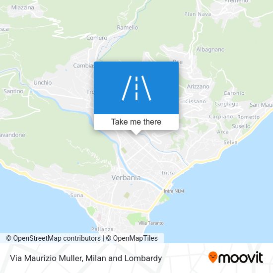 Via Maurizio Muller map
