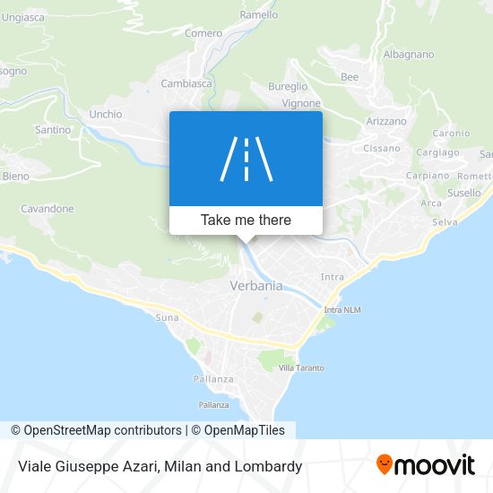 Viale Giuseppe Azari map