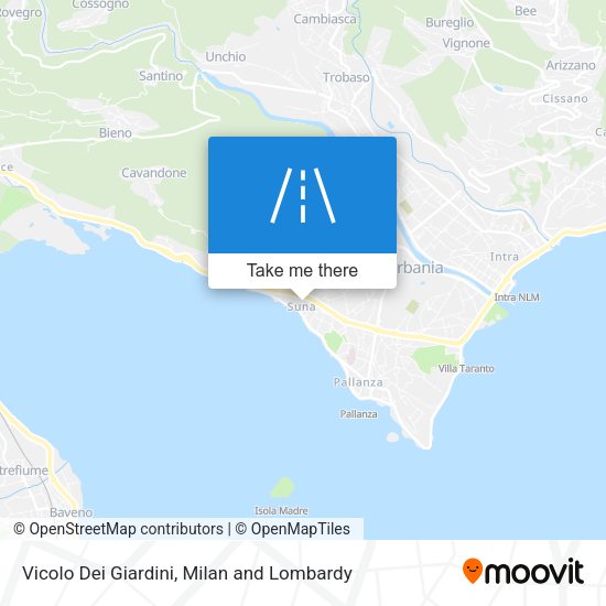Vicolo Dei Giardini map