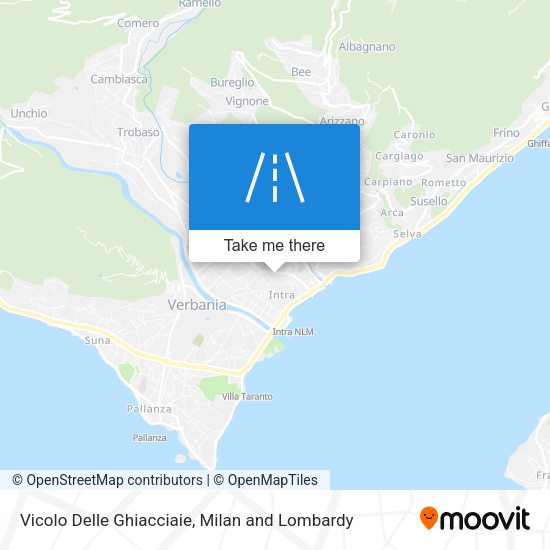 Vicolo Delle Ghiacciaie map