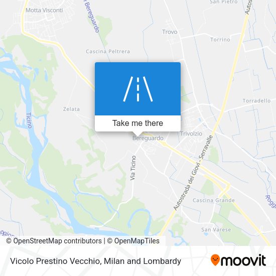 Vicolo Prestino Vecchio map