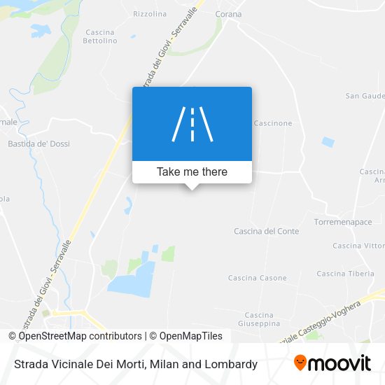 Strada Vicinale Dei Morti map