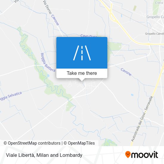 Viale Libertà map
