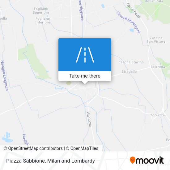 Piazza Sabbione map
