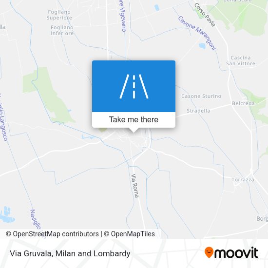 Via Gruvala map