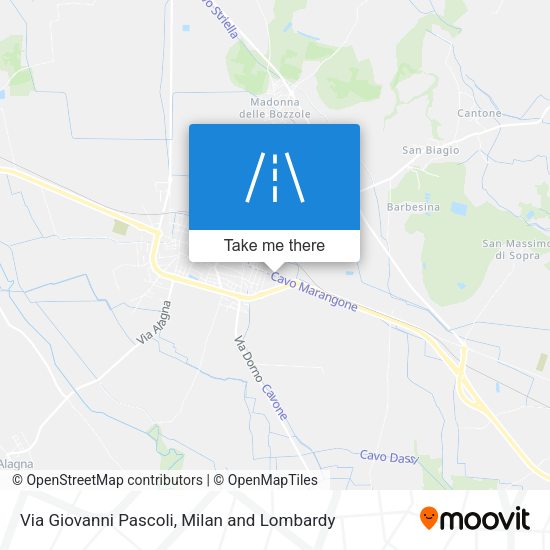 Via Giovanni Pascoli map