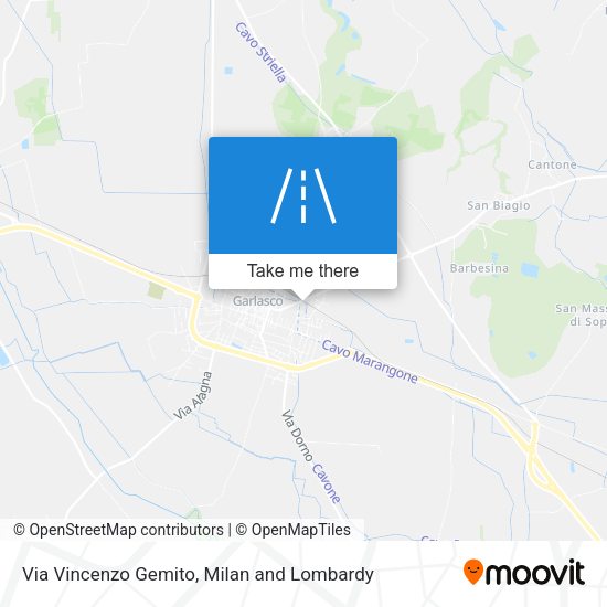 Via Vincenzo Gemito map