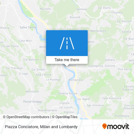 Piazza Conciatore map