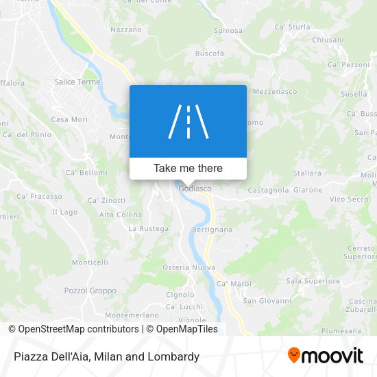 Piazza Dell'Aia map