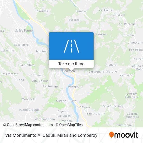 Via Monumento Ai Caduti map