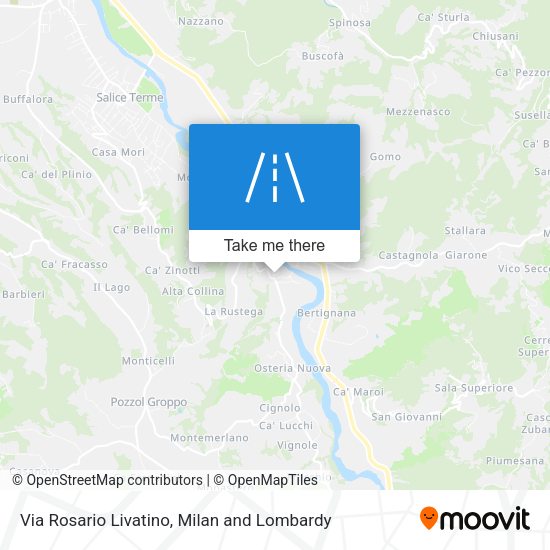 Via Rosario Livatino map