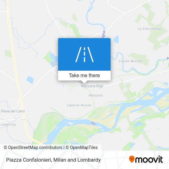 Piazza Confalonieri map