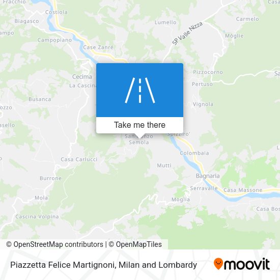 Piazzetta Felice Martignoni map