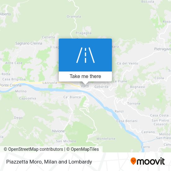 Piazzetta Moro map