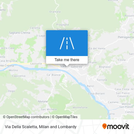 Via Della Scaletta map