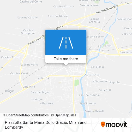 Piazzetta Santa Maria Delle Grazie map