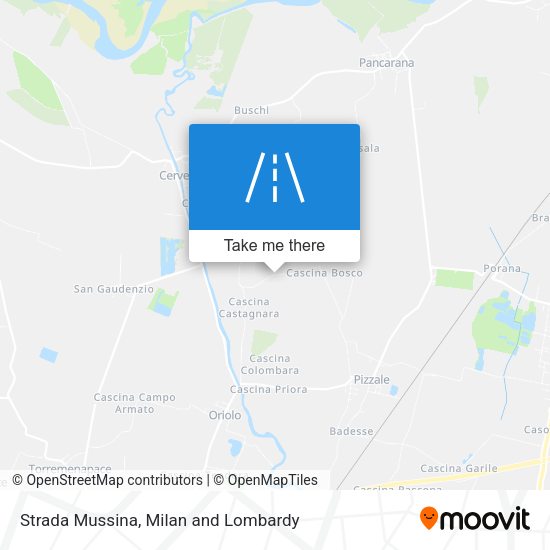Strada Mussina map