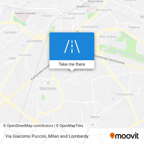 Via Giacomo Puccini map