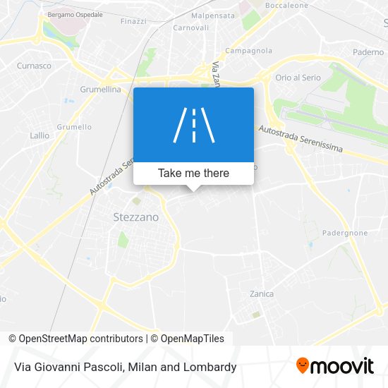 Via Giovanni Pascoli map