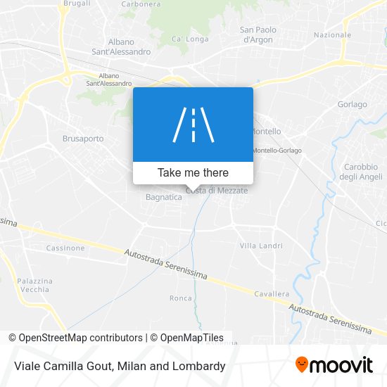 Viale Camilla Gout map