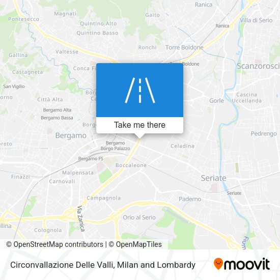 Circonvallazione Delle Valli map